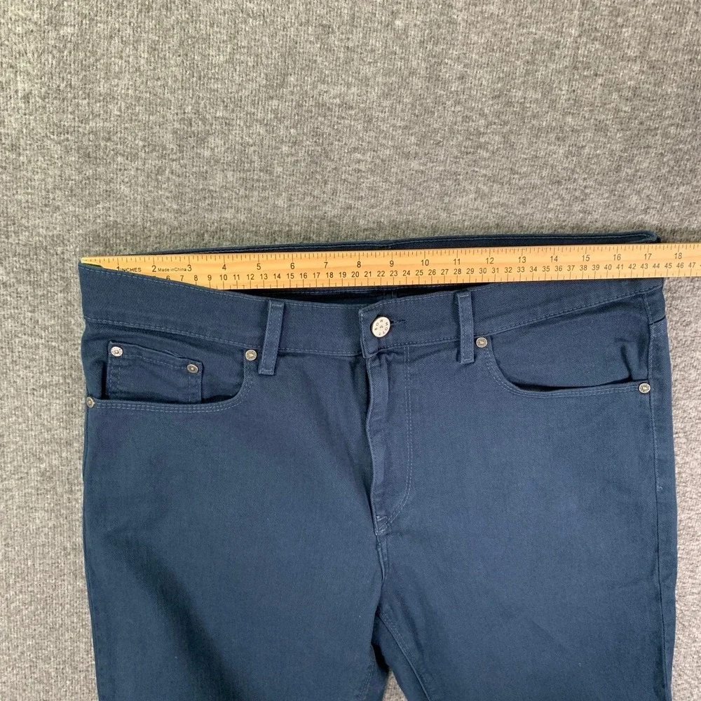 Mott & Bow Men's Straight Jeans - Navy